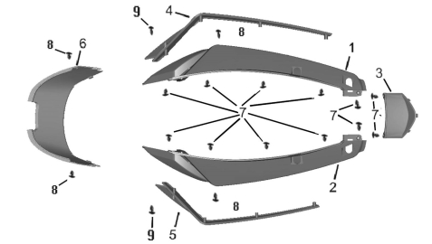 GP-50 Plastike bočne